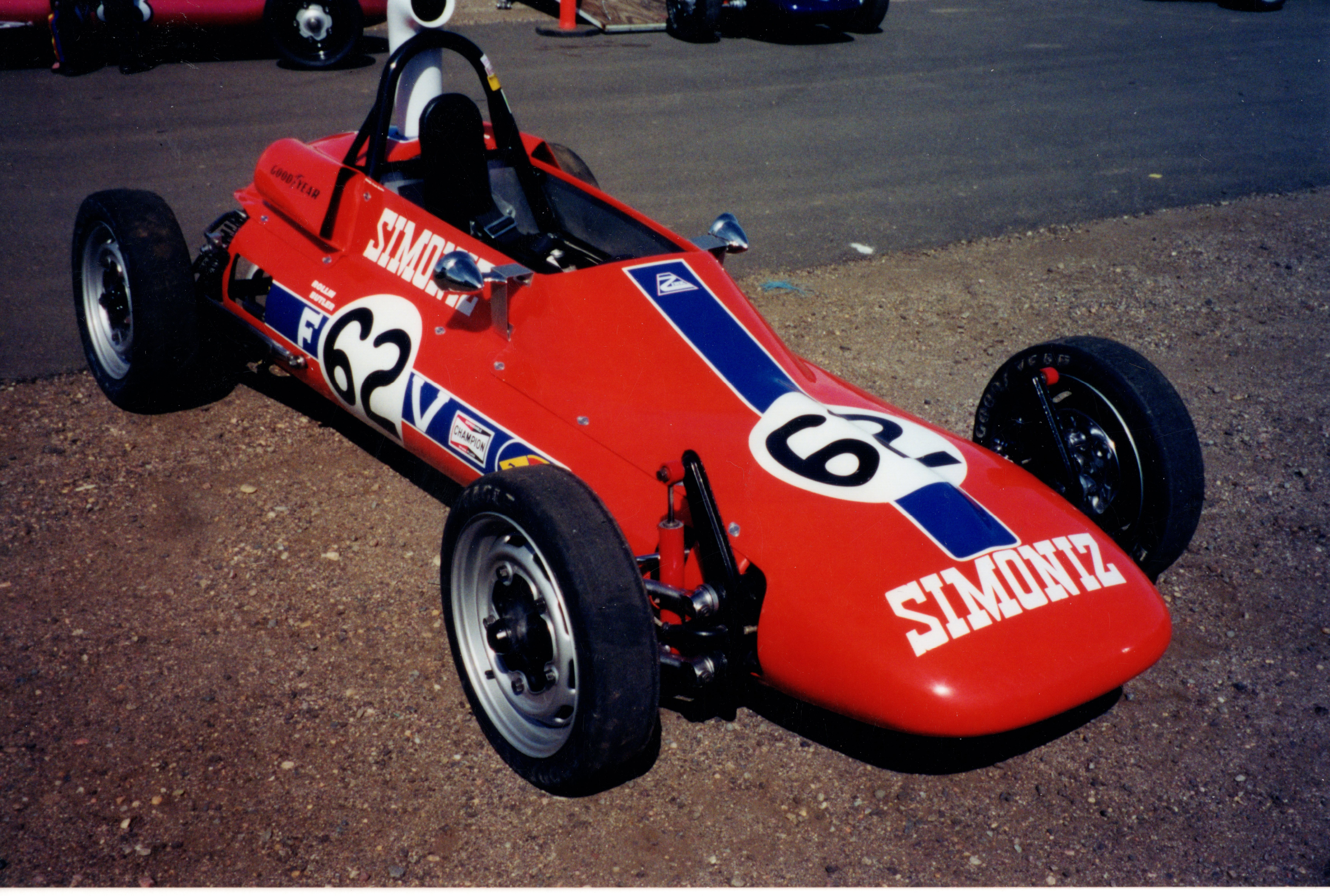 Frank L Skufca's Z5. <br><b>The Owner history is as follows: </b><br>           Rollin Butler new kit, owned until after 1973 Runoffs win<br>           David Harris 73-75 <br>           Micheal Reed 75-98 <br>           Rick Lewis 98-2000 <br>           Frank Skufca 2000- Present.<br>